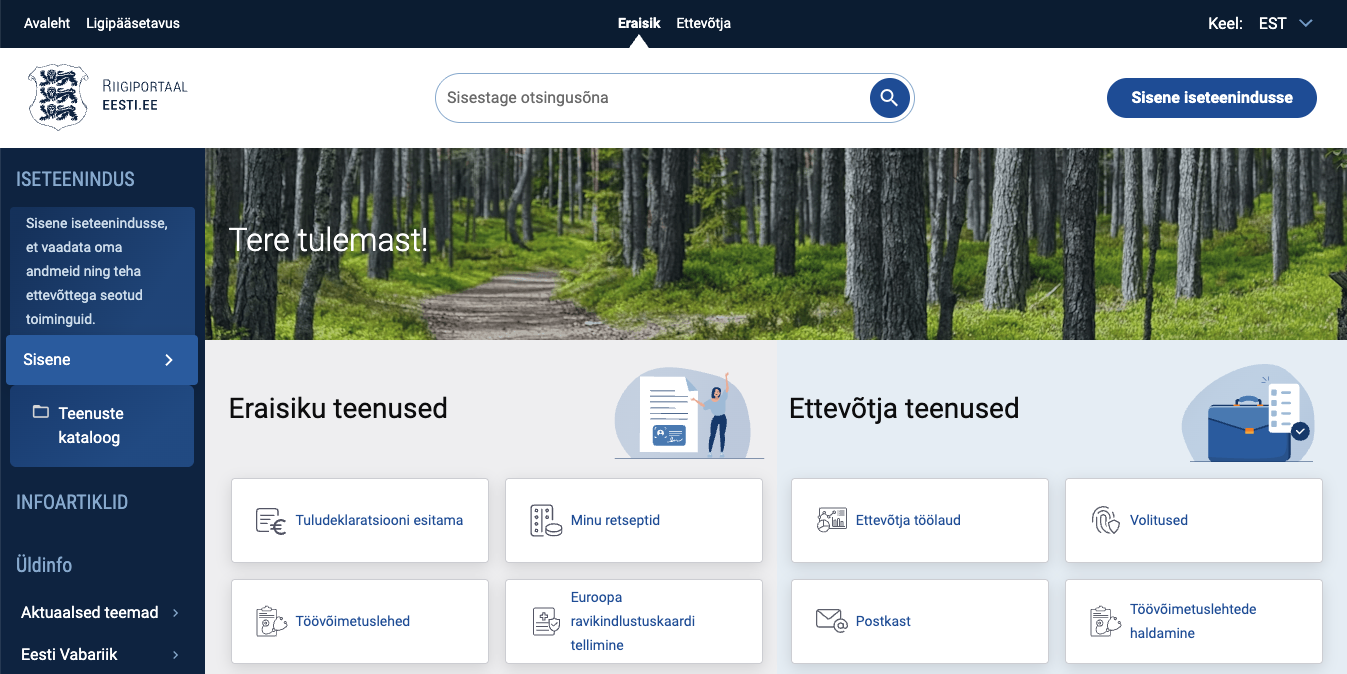Smarter UI and Predictive Error Handling for Estonia’s e-Government Portal